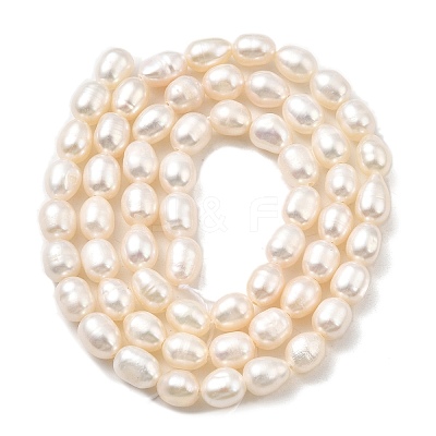 Natural Cultured Freshwater Pearl Beads Strands PEAR-I007-01P-03C-1