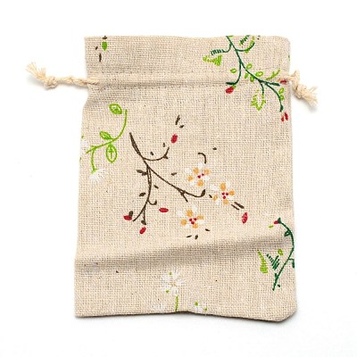 Rectangle Cloth Packing Pouches ABAG-WH0038-03-1
