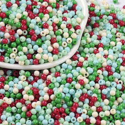 Opaque Acrylic Beads X1-OACR-H118-07A-08-1