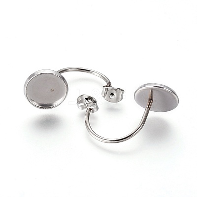 Tarnish Resistant 304 Stainless Steel Ear Nuts LS-STAS-K190-05A-P-1