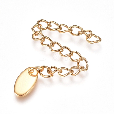 PVD Vacuum Plating 304 Stainless Steel Chain Extender X-STAS-G221-23G-1