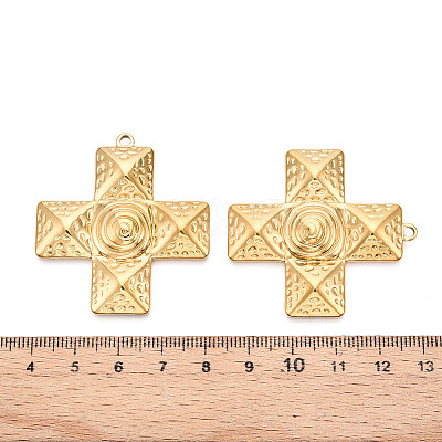 Ion Plating(IP) 304 Stainless Steel Pendants STAS-N107-12G-1