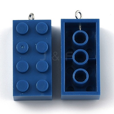 Opaque Acrylic Pendants MACR-B0001-02K-1