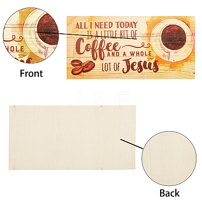 1Pc Natural Wood Hanging Wall Decorations for Front Door Home Decoration AJEW-CN0001-02I-1