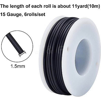 Round Aluminum Wire AW-BC0003-32C-1.5mm-1
