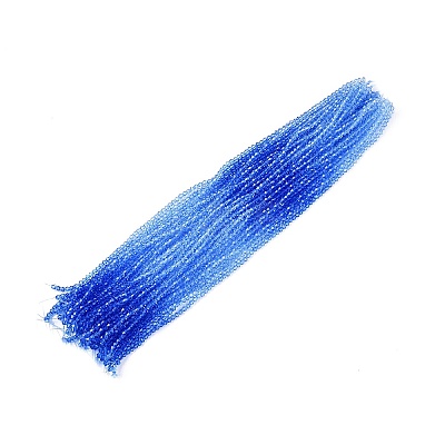 Gradient Color Baking Paint Glass Bead Strands LS-DGLA-A039-T6mm-A020-1