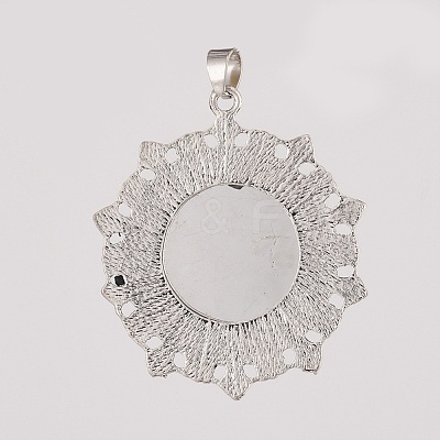Alloy Resin Pendants PALLOY-E556-18AS-1