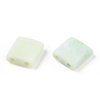 Opaque Acrylic Slide Charms X-OACR-Z010-01U-1