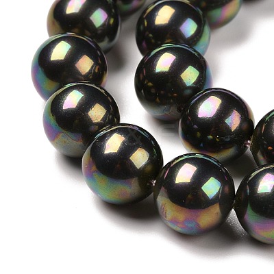 Shell Pearl Bead Strands BSHE-L025-05-8mm-1