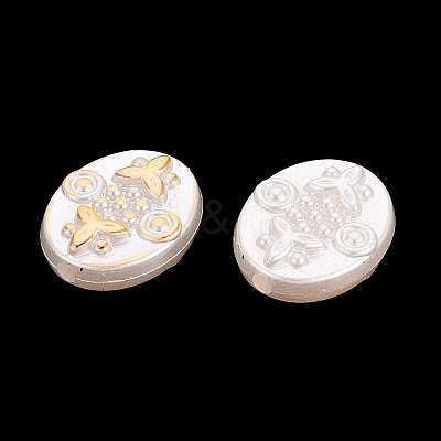 ABS Plastic Imitation Pearl Beads PL-N007-38-1