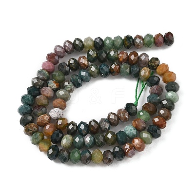 Natural Indian Agate Bead Strands G-D344-A04-1