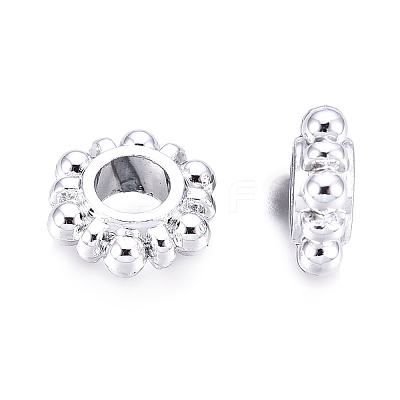 Alloy European Beads PALLOY-F163-08S-AAA-1