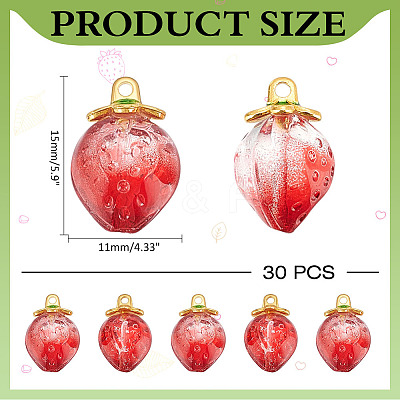 30Pcs Alloy Glass Charms GLAA-ME0001-21-1