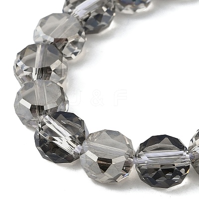 Electroplate Glass Beads Strands EGLA-L045-G-PL04-1