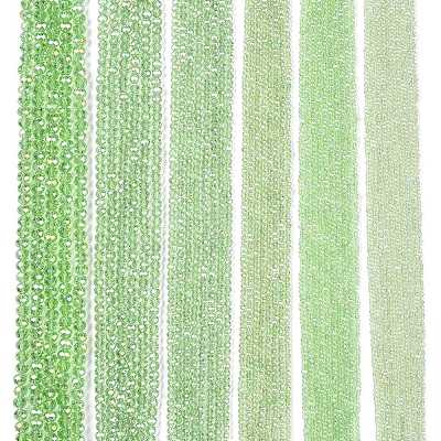Electroplate Glass Beads Strands LS-EGLA-A044-T3mm-B09-1