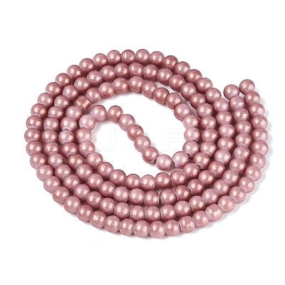 Baking Paint Glass Pearl Beads Strands DGLA-ZX001-05B-06-1