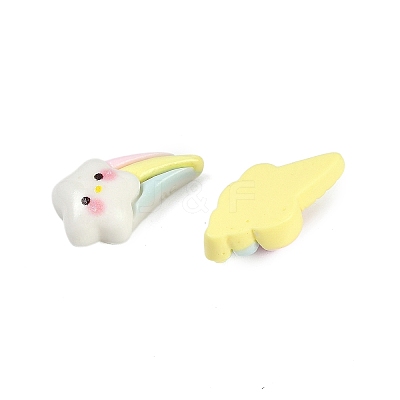 Summer Theme Resin Cabochons RESI-H166-18-1