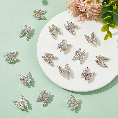 10Pcs Alloy Shank Buttons DIY-MA0006-65B-1