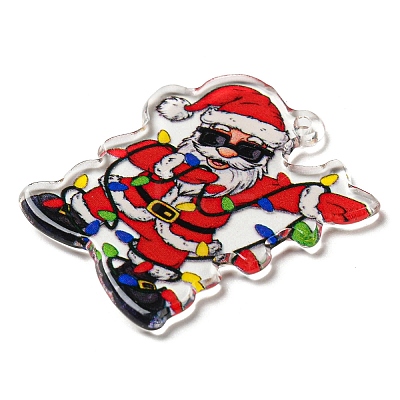 Christmas Theme Acrylic Pendants MACR-C024-05A-1