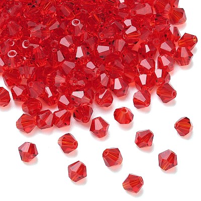 Imitation Austrian Crystal Beads SWAR-F022-4x4mm-208-1