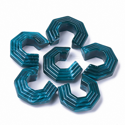 Acrylic Beads OACR-T008-08D-1