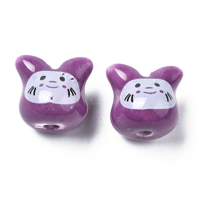Handmade Porcelain Beads PORC-T007-04D-1