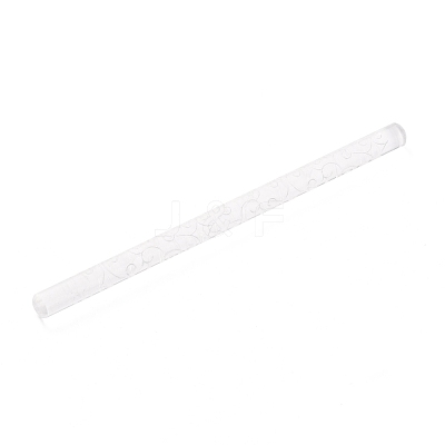 Acrylic Clay Pattern Rollers AJEW-F055-06F-1