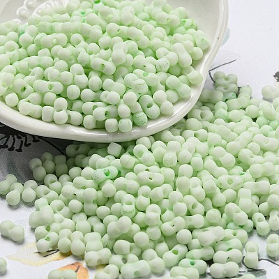 Macaron Color Opaque Frosted Glass Seed Beads X1-SEED-K009-12B-06-1