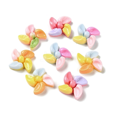 Opaque Resin Cabochons CRES-F030-01B-1