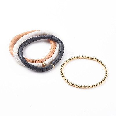 Stretch Beaded Bracelets Sets BJEW-JB06177-01-1