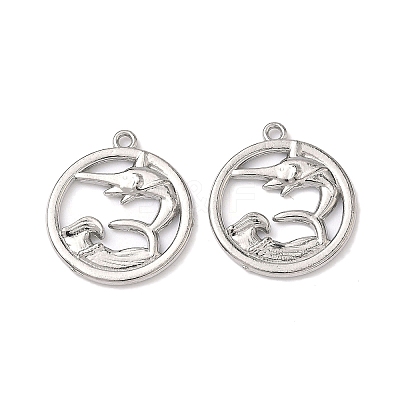 Ocean Theme 304 Stainless Steel Pendants STAS-I367-02P-05-1