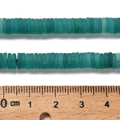 Natural White Jade Beads Strands G-P575-B14-6x1mm-09-1