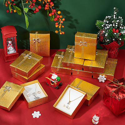 Cardboard Pendant Necklaces Boxes CBOX-BC0001-18A-1