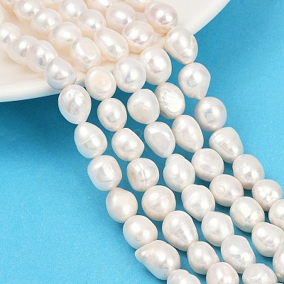 Natural Cultured Freshwater Pearl Beads Strands PEAR-P064-20K-05A-1