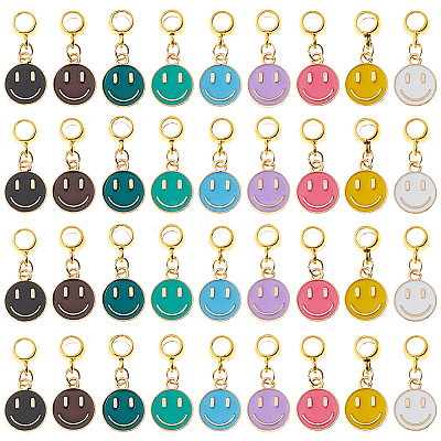 Alloy Enamel European Dangle Charms PALLOY-FH00111-1