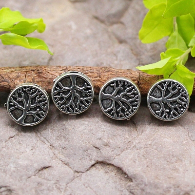 Tibetan Style Alloy Beads LS-PW-WG631B9-01-1