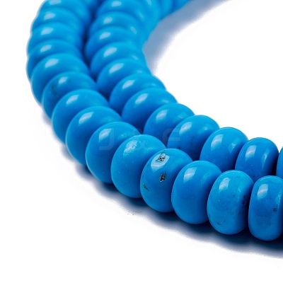 Natural Magnesite Beads Strands TURQ-Z002-02B-1
