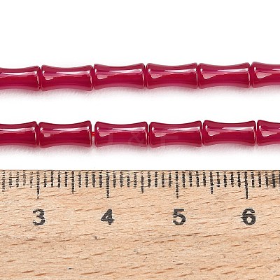Lab Grown Red Corundum Beads Strands GG-CBAC488-03B-1