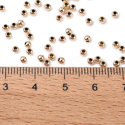 Yellow Gold Filled Beads KK-G156-2.5mm-1-1