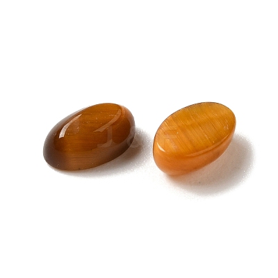 Natural Tiger Eye Cabochons G-F772-01A-10-1
