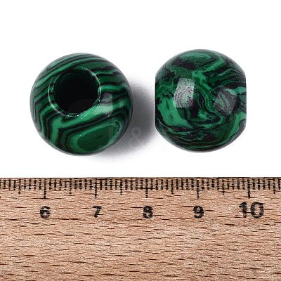 Synthetic Malachite Beads G-Q608-05J-1