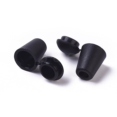 Plastic Detachable Bell Stopper Cord Ends DJ-KY-G010-09-1