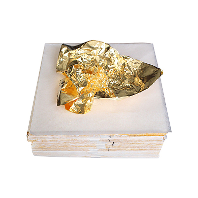 Square Copper Foil Leaf Sheets MRMJ-PW0004-03A-1