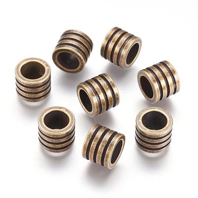 304 Stainless Steel Beads STAS-F123-04AB-1