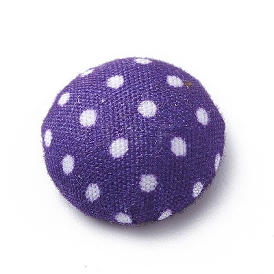 Woven Cabochons WOVE-S037-15mm-6-1