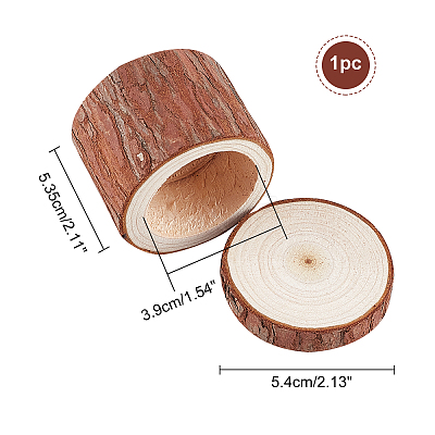 Cedarwood Board Engraved Box CON-WH0079-91-1