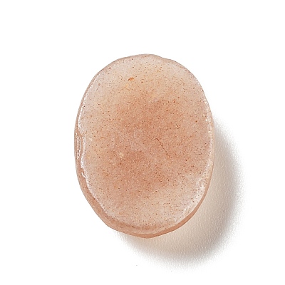 Natural Sunstone Cabochons G-B032-B01-03-1