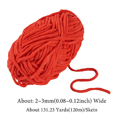 1 Skein Soft Crocheting Yarn OCOR-TADJ0001-03B-1