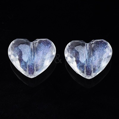 Transparent Acrylic Beads X-OACR-N008-090-1