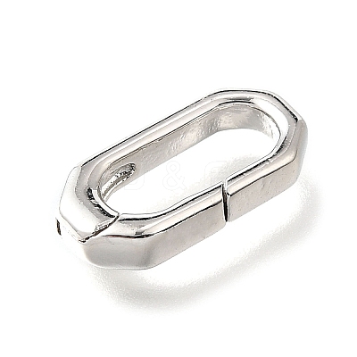Brass Spring Gate Rings KK-V007-006P-03-1